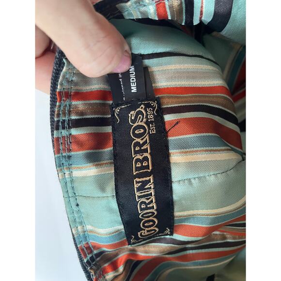 Goorin Bros Grey Plaid Cloche Hat Wool Blend Women's Medium - Picture 3 of 5